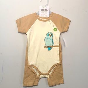 NWT ORGANIC COTTON 2-piece set Toddler 9-12M